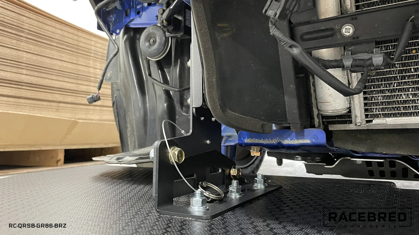 Racebred Components Quick Release Splitter Brackets