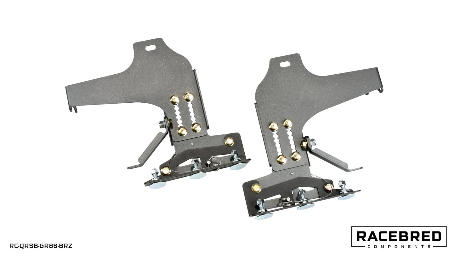 Racebred Components  Quick Release Splitter Brackets