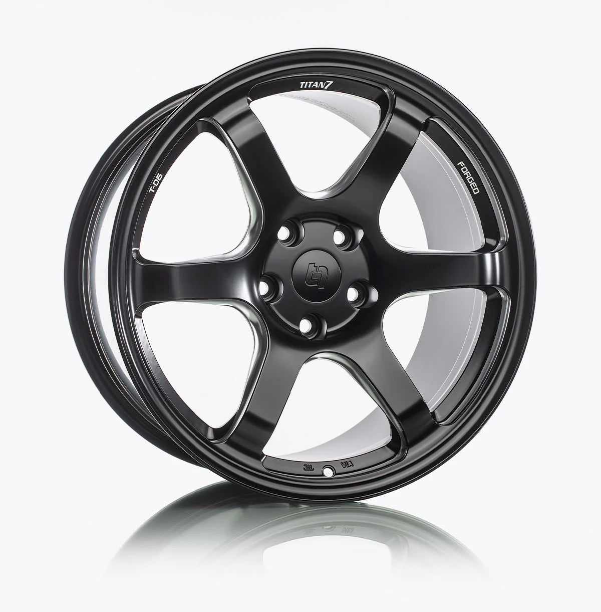 Titan 7 T-D6 LE Forged 17x9 ET47 | Machine Black