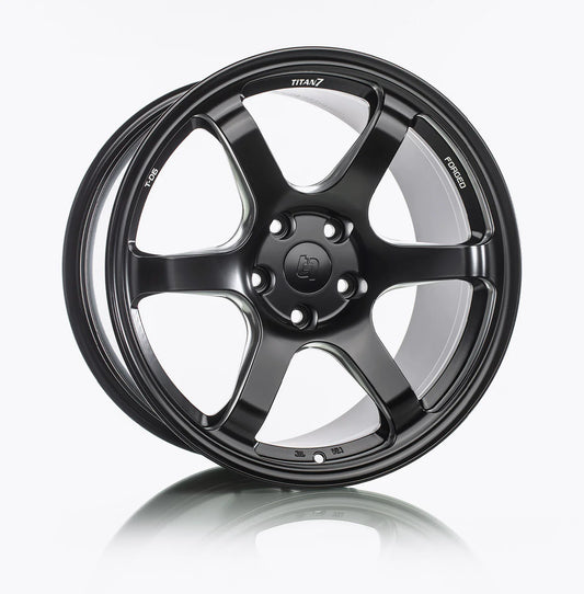 Titan 7 T-D6 LE Forged 18x9 ET47 | Machine Black