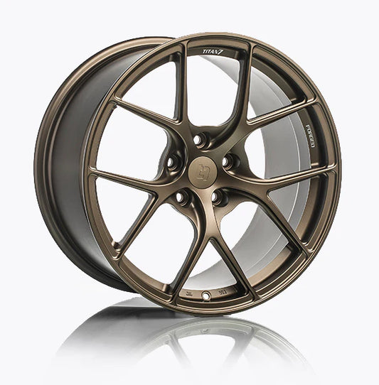 Titan 7 T-S5 Forged 17x9 ET47 | Techna Bronze