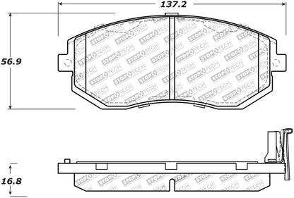 StopTech Performance Front Brake Pads