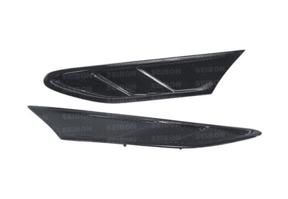 Seibon FR Style Carbon Fiber Fender Ducts (Pair)