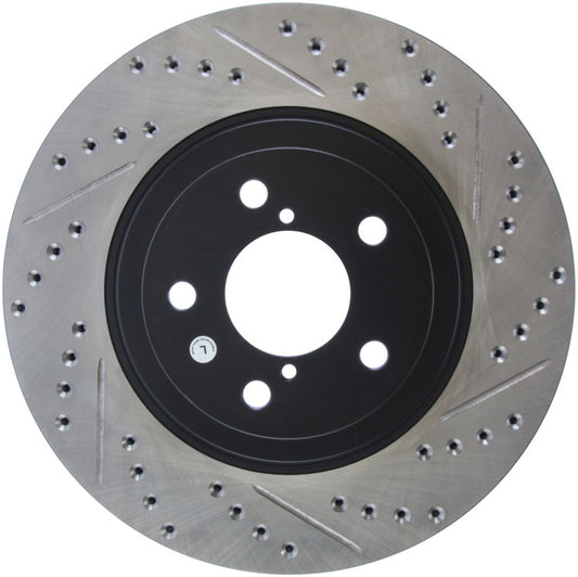 StopTech Front Slotted & Drilled Sport Brake Rotor