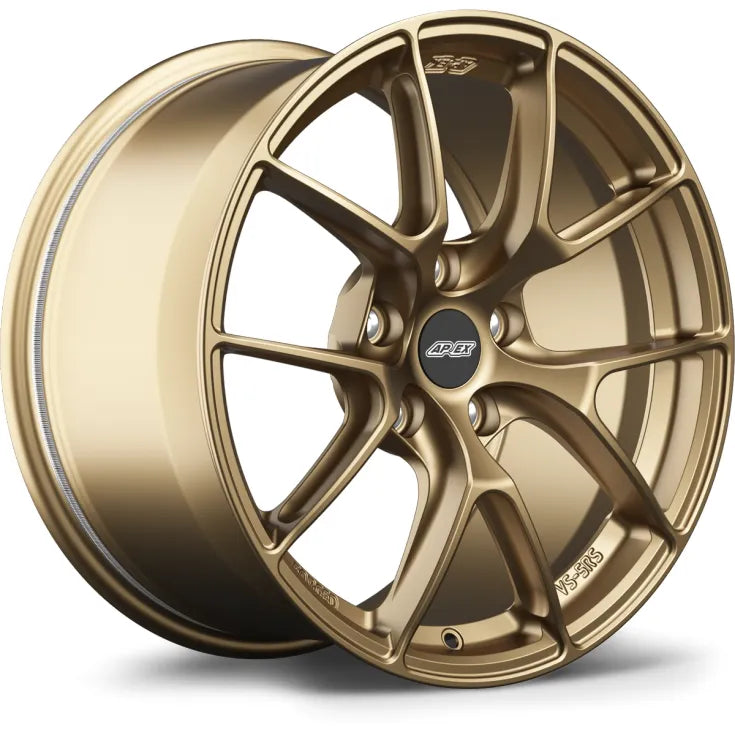 Apex VS-5RS 17x9 ET48 | Satin Gold