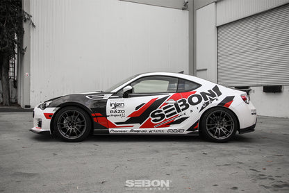 Seibon 10mm Wider Carbon Fiber Fenders (Pair)