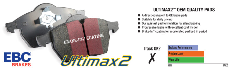 EBC Ultimax2 Brake Pads